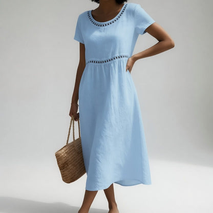 Lucia™ | Vestido con Bordado Artesanal