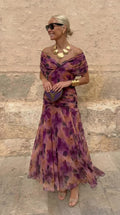 Valeria™ | Vestido de Noche Coral