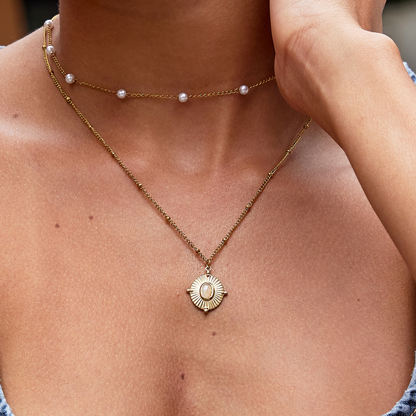 Collier Vintage Monique avec Pierre