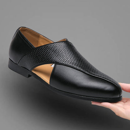 Jacobo™ - Mocasines de cuero vintage con presencia refinada