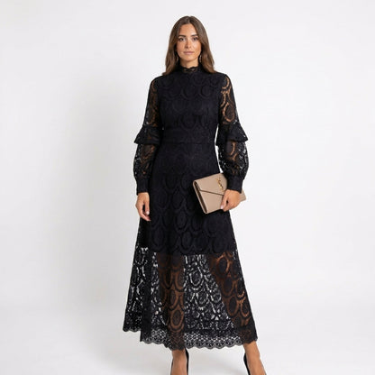 Vestido Via™ | Clase con encaje elegante