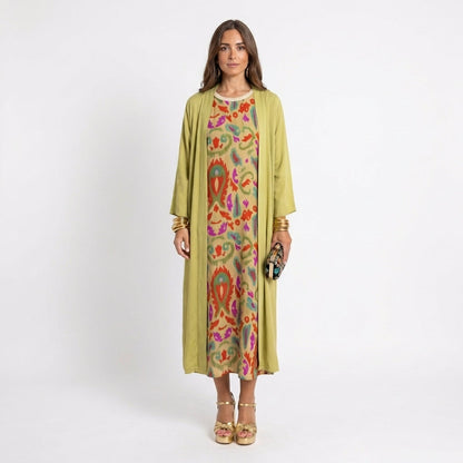 Vestido Carmen™ | Color vibrante y elegancia natural