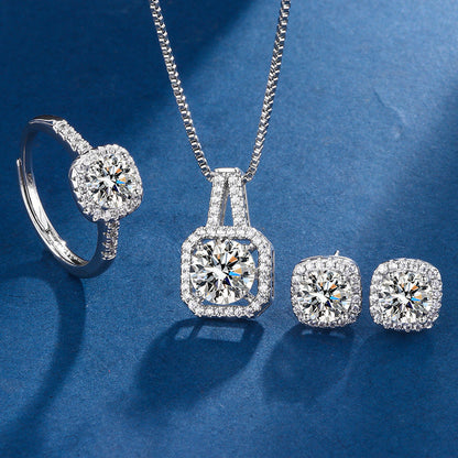 Bijoux en Or Blanc “Aria Quadrata”