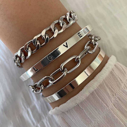 Bracelet Élan Mercer en Or Blanc