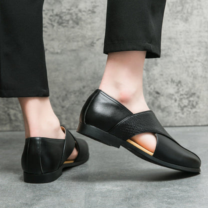 Jacobo™ - Mocasines de cuero vintage con presencia refinada