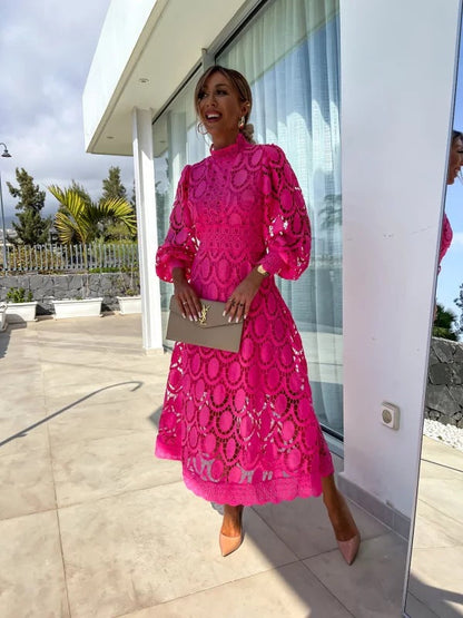 Vestido Noor™ | Encaje romántico con elegancia