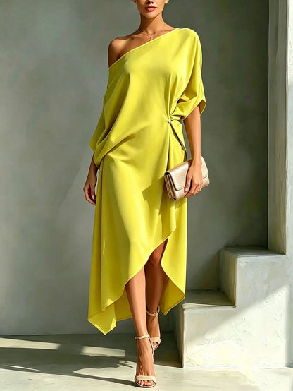 Siena™ | Vestido elegante asimétrico
