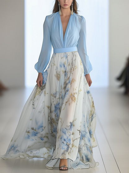 Vestido Maxi Floral Pénélope | Elegancia Eterna