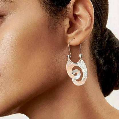 Boucles d'oreilles vintage en argent