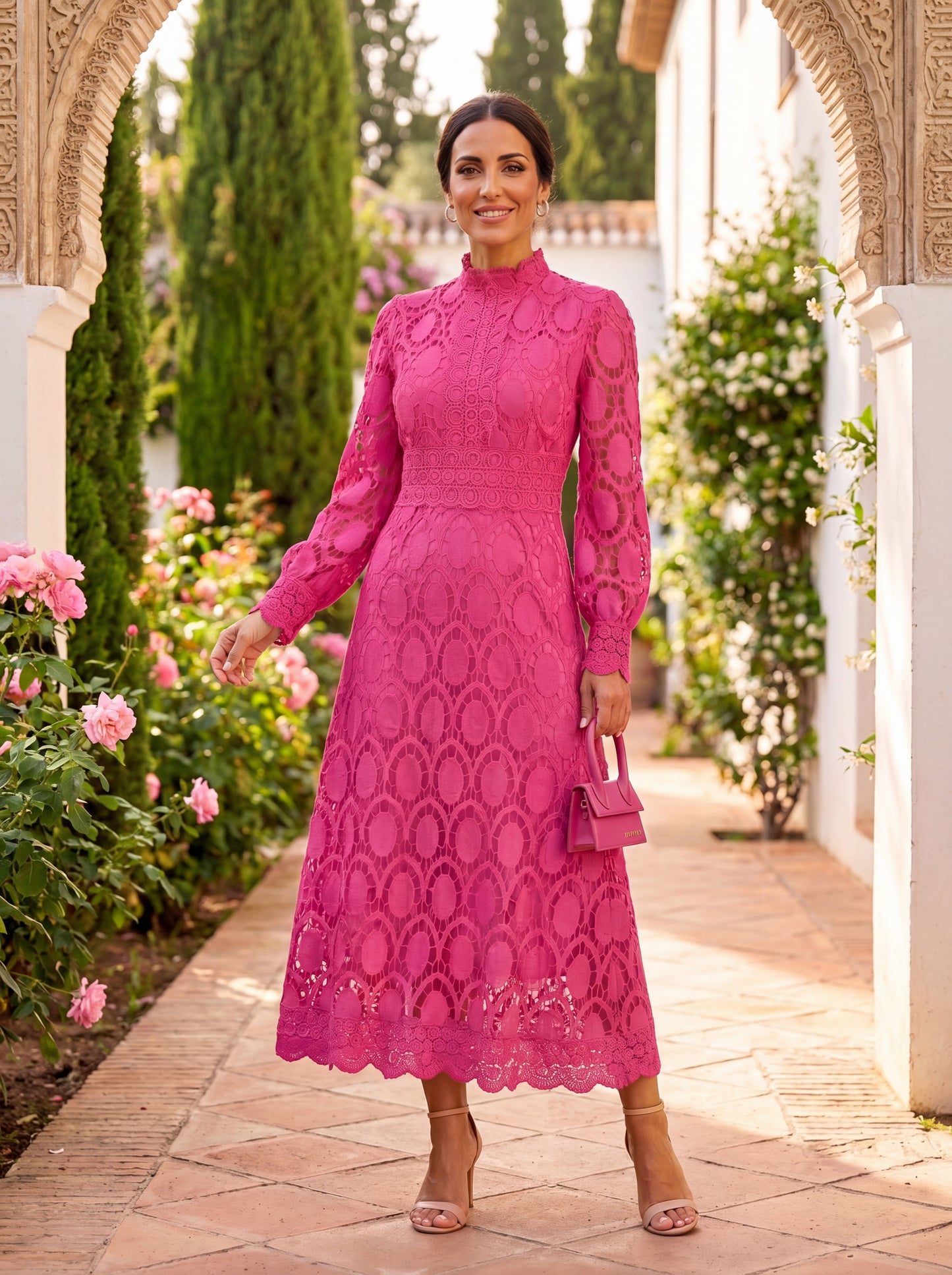 Vestido Elegante Carmona en Seda