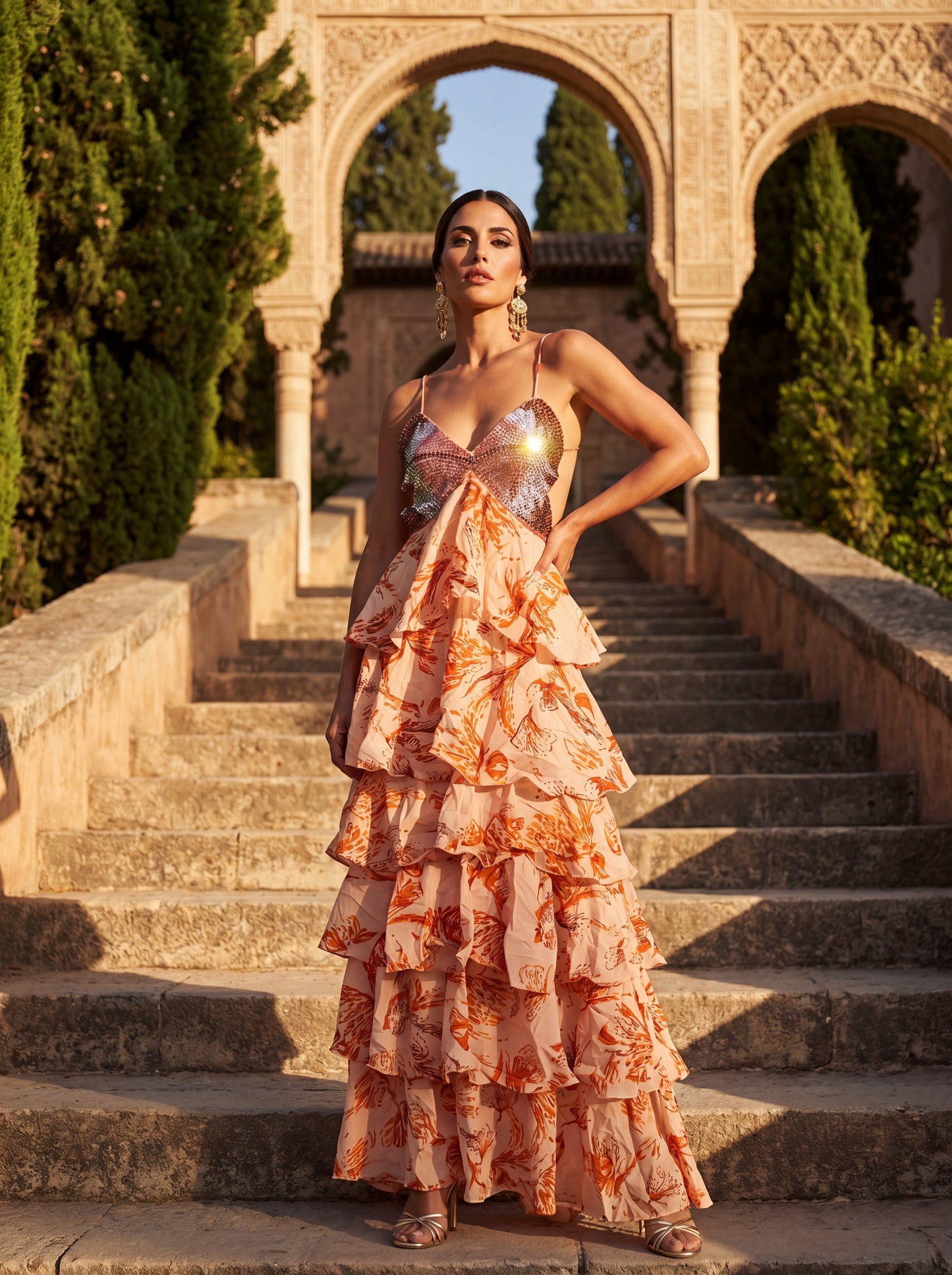 Vestido Ibiza en Seda Elegante