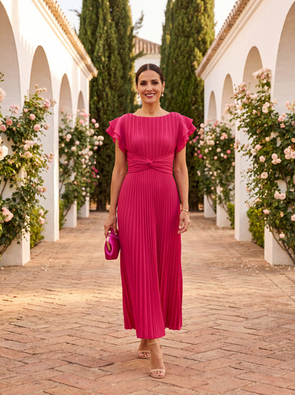 Vestido Elegante Selena en Tul Refinado