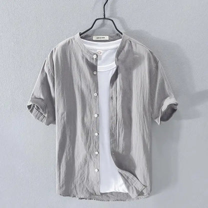 Rafael™ - Camisa elegante de lino con look versátil