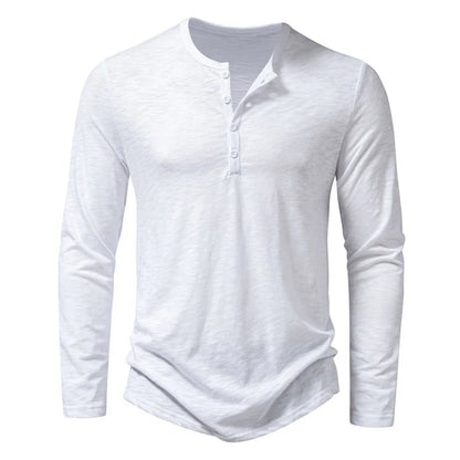 Óscar™ - Polo Casual Henley Distinguido