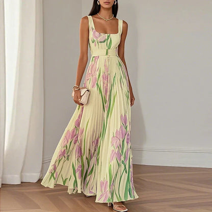 Ohiana™ | Vestido Maxi Linea Floral