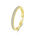 Bague Éternité Minimal Lumineux