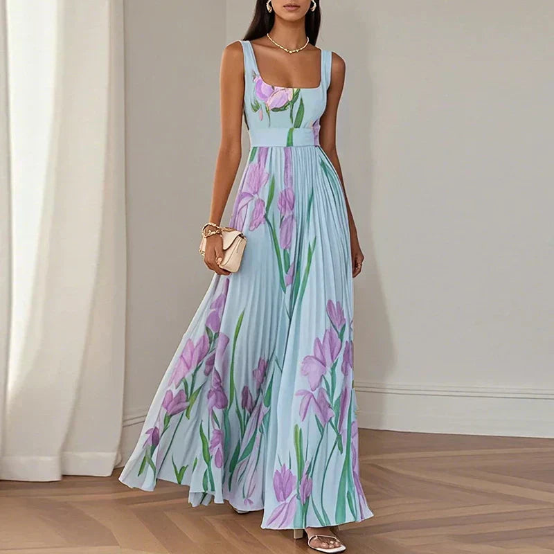 Ohiana™ | Vestido Maxi Linea Floral