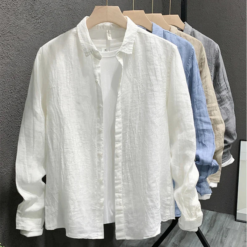 Santiago™ - Camisa cómoda para hombre con estilo contemporáneo