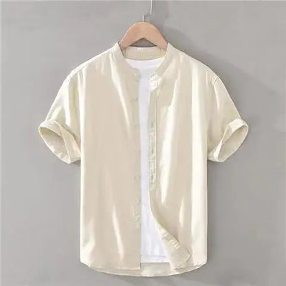 Rafael™ - Camisa elegante de lino con look versátil