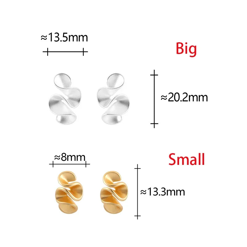 Boucles d'oreilles en Fleur en Argent et Or 18K