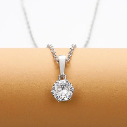 Collier Classique avec Pendentif en Zirconia