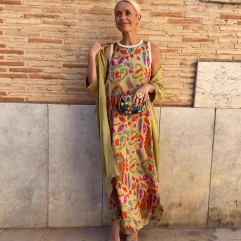 Vestido Carmen™ | Color vibrante y elegancia natural