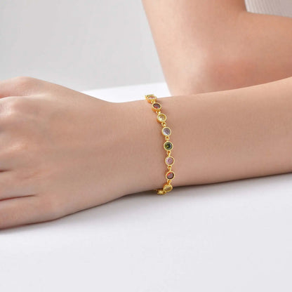 Bracelet Charm Arc-en-Ciel Lumineux