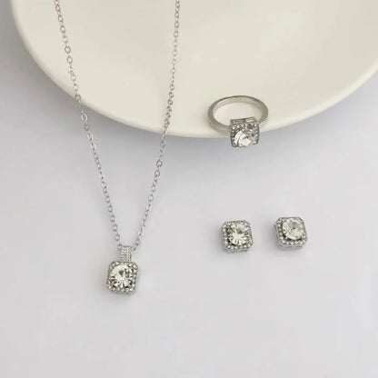 Ensemble de Bijoux Cube de Luxe