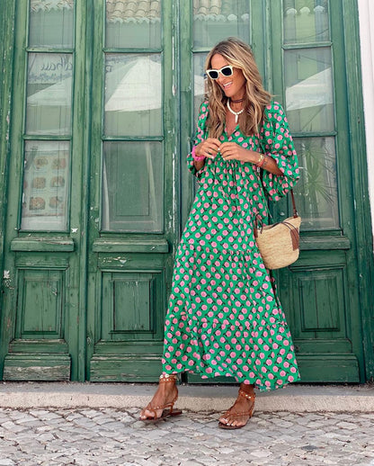 Isabel™ | Vestido largo boho