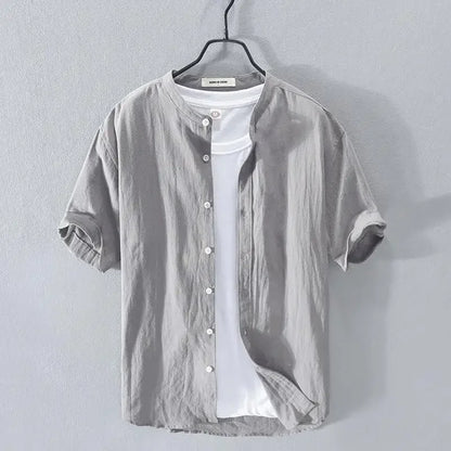 Rafael™ - Camisa elegante de lino con look versátil