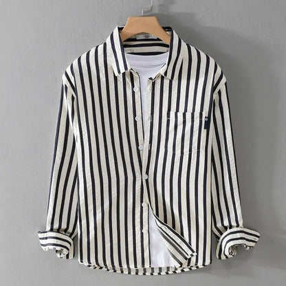 Matteo™ - Camisa cómoda para hombre con estilo impecable