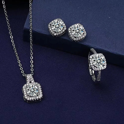 Ensemble de Bijoux Cube de Luxe