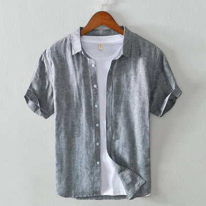 Adrián™ - Sobrecamisa premium de manga corta con ajuste cómodo