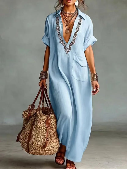 Vestido Marta™ | Maxi Bohemio con Estampado Floral