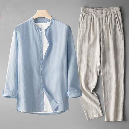 Pedro™ - Set masculino sofisticado de dos piezas cómodo