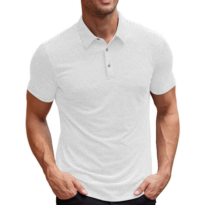 Vicente™ - Polo de Rayas Refinado