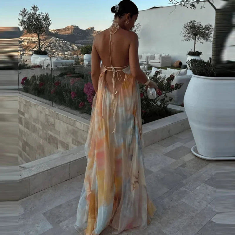 Vestido Sonia™ | Elegancia floral etérea con movimiento fluido