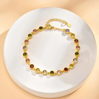 Bracelet Charm Arc-en-Ciel Lumineux