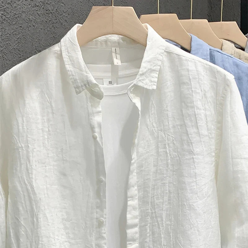 Santiago™ - Camisa cómoda para hombre con estilo contemporáneo