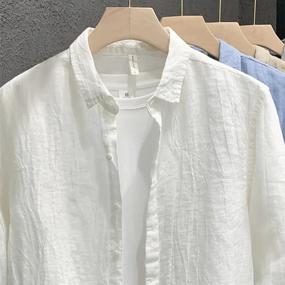 Santiago™ - Camisa cómoda para hombre con estilo contemporáneo