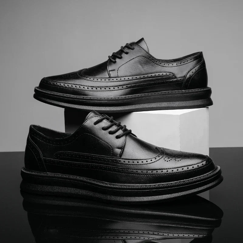Alonso™ – Zapatos de Piel Auténtica Premium