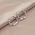 Boucles d'Oreilles Pendantes Géométriques Minimes