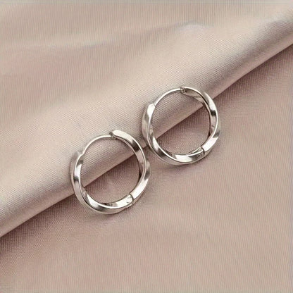 Boucles d'Oreilles Pendantes Géométriques Minimes