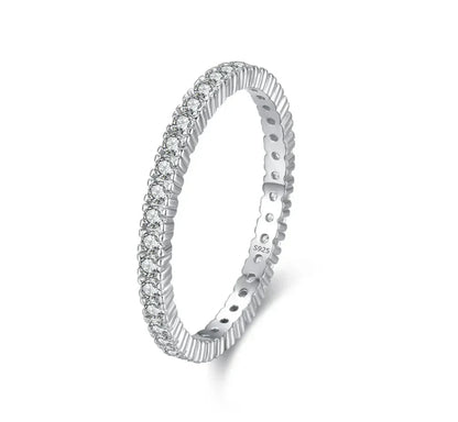 Bague Éternité Minimal Lumineux
