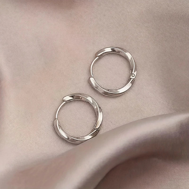 Boucles d'Oreilles Pendantes Géométriques Minimes
