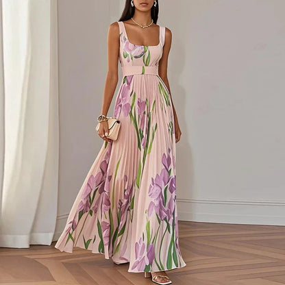 Ohiana™ | Vestido Maxi Linea Floral