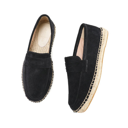 Beltrán™ - Elegantes alpargatas de ante con distinción clásica