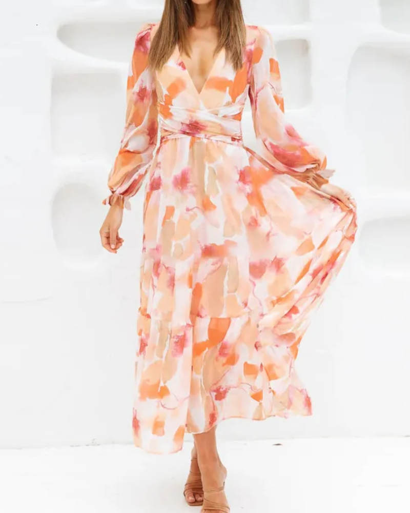 Celia™ | Vestido Femenino con Motivo Floral