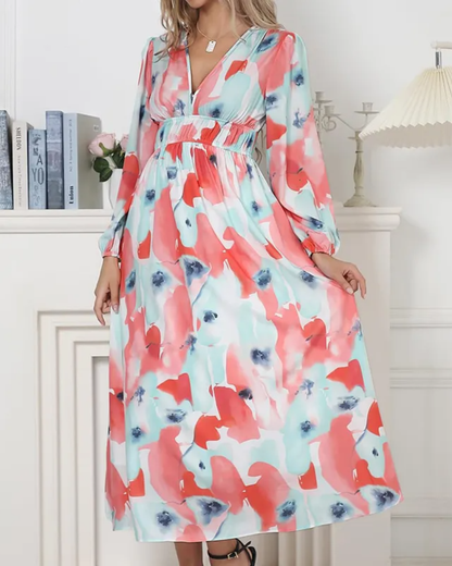 Celia™ | Vestido Femenino con Motivo Floral