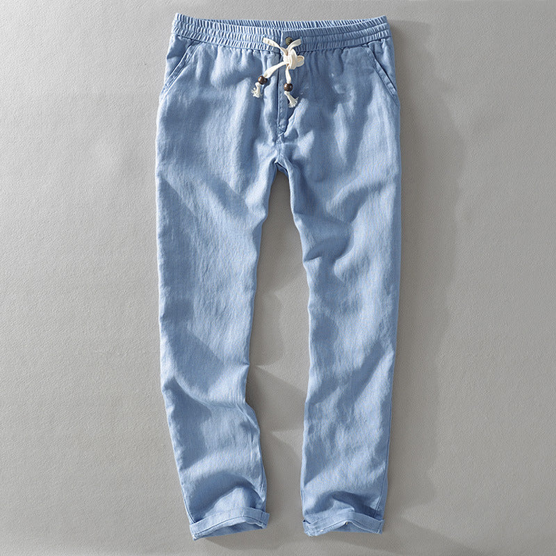 Gael™ - Pantalón fresco de lino con acabado refinado
